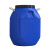 京佳乐塑料化工桶JE3641密封桶实验室废液桶50L蓝色方桶