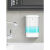 定制产品免打孔手动挂壁器卫生间皂液器厨房皂液盒壁挂议价 7080透黑色+免打孔