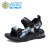 大黄蜂童鞋男童夏季凉鞋儿童软底运动沙滩鞋 D3323238117黑蓝31