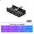 分线器USB3.0 hub扩展坞集线器铝合金卡扣式  通用转换器MH4PU黑