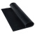 天然橡胶板软高弹橡胶板垫3 5 0mm工业绝缘减震密封胶皮耐磨黑色 0.5米*0.5米*2mm