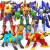 德馨玩具钢铁飞龙3山海神兽录变形五合体神兽龙魂觉醒变形机器人男孩玩具 进化版配件包(变形必需配件)