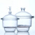 玻璃真空干燥器皿罐ml210/240/300/350/400mm玻璃干燥器实验室 真空240mm