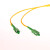 LHG 光纤跳线 SC-SC 单模单芯 黄色 20m SC/APC-SC/APC-SM-20米
