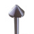 沉孔钻头锪钻埋头90度不锈钢铁M2Al含钴高速钢螺丝钉沉头刀倒角器 单刃:Φ8mmx90度*柄径6*总长50