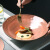 瓷彩美（CECEME）粗陶瓷西餐大碗沙拉面碗复古日式家用汤碗水煮肉片酸菜鱼小龙虾盘 10英寸