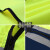 勒塔(LETA) 拉链多口袋反光衣背心 汽车交通安全警示马甲4条反光环卫施工执勤骑行安全服荧光黄蓝色LT-PPE884