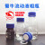 流动相液瓶蓝盖试剂瓶普料高硼硅3.3透明玻璃瓶2L螺口流动液相瓶 透明高硼硅100ml3孔