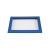 塑乐塑料观察框蓝灰黑235X340带玻璃高压柜配电箱电表观察窗 蓝色配2.8厚有机玻璃常规