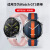 简苏官方华为GT3表带watch gt3手表尼龙编织gt runner替换带22mm夏天 纯黑-尼龙表带 适用：华为GTRunner