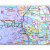 2022北京全图(郊区县版) 北京地图挂图1.5米X1.1米 精品挂绳办公 防水覆膜