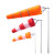 定制气风向袋 固型防水荧光反光风向标 1米红白防水型 单位：件