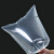 金固牢 加厚透明PE高压平口袋 薄膜塑料袋内膜塑料袋10丝 50*60cm(100个) KZS-716