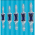 灌药器配套用玻璃单项蓝芯自动活塞兰芯白芯单向阀玻璃单自动活塞 蓝芯22mm