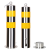 德国品质不锈钢防撞柱车库地桩 活动路桩可移动警示柱路障固定防撞钢管预 219定制厚度4.0MM预埋