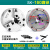 腾锟 高精度SK三爪自定心卡盘加工中心四轴SC-160手动三抓前穿 SK-160分离爪通用国标K11-160C 