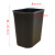 环卫户外中型商用垃圾桶60L小区工业室外分类摇盖箱塑料 黑色10L垃圾桶 全国