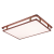 雷士照明（NVC）LED新中式长方形客厅灯仿古实木餐厅卧室灯智能套餐灯具 圆68cm三色变光72瓦 全光谱