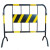 铁马护栏公路市政施工移动式围挡道路临时隔离栏杆工程安全防护警示路障 【5斤重】红底白膜（不带铁板）