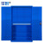 华盼重型工具柜车间工具收纳箱零件柜多层带挂板1000*500*1800mm 一抽屉蓝色带挂板1台HP-217