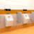 定制卫生间亚克力牌子门牌公共厕所标识标牌创意男女洗手间指示牌 工具间 7.5x18cm