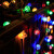 魔小宅（MOXIAOZHAI） 太阳能气泡球灯串窗帘灯户外太阳能庭院太阳能庭院灯防水太阳灯 5米20灯（1.8cm气泡球） 暖白