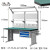 驰兔重型钳工工作台板电子维修车间流水线桌子带抽屉电操作台 CT-TF-2C15075B
