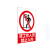 双盈捷 安全警示标识牌 PVC塑料板 禁止入内30*40cm 块