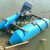定制浮桶泥浆泵浮筒铁浮体空心浮船河道清淤鱼塘抽立式泥沙泵高扬 6寸30千瓦加厚加长浮桶