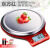 香山电子秤厨房充电烘焙秤电子秤精准称小型克称0.1g 红色厨房秤5公斤精度0.1克 电池款