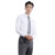 中神盾 8120 男式长袖衬衫修身韩版职业商务免烫衬衣  (100-499件价格) 白色斜纹 42码