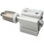 适用于定制定制小型气动SDAJ亚德客型薄型气缸32/40/50/63X5X议价 乳白色 SDAJ32X30-20