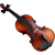 凤灵小提琴儿童成人初学者手工实木乐器新手入门专业考级练习琴哑光款 1/10 亮光
