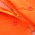 海斯迪克 环卫雨衣套装 分体双层安全警示单反光条路政园林 橙色XL HKT-209