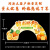 拱形水果广告牌水果店商超水果堆头宣传展示陈列板牌澳橘 兰花色龙卡板赣南脐橙