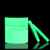立采 彩色夜光胶带楼梯消防警示胶带 可模切DIY舞台自发光荧光蓄光胶带 夜光草绿 50mm×5m 10件