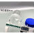 高硼硅透明玻璃蓝盖试剂瓶广口瓶化工实验大口样品瓶密封瓶耐高温 透明500ml+硅胶垫