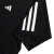 阿迪达斯（adidas）短袖T恤女 24夏季新款透气修身圆领休闲服基础训练健身跑步运动服 黑色/主推款 L