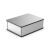 防水铝合金仪表外壳仪器控制器铝盒定制接线铝型材壳体200-150 A款20015070皓月银