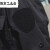 黑色服保安服短袖套装夏季工作服长袖春秋冬装耐磨帽制服 夏季长袖上衣+裤子(送标志) 160-S