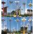 大型户外景观市政路灯定制做公园道路灯杆园林小区高杆灯路灯厂家 户外路灯杆配件