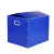 ANBOSON 5个装 大容量塑料搬家箱收纳箱学生可折叠整理中空板周转箱定制报价 蓝色  5个装(魔术贴款免胶带) 50*40*40 cm