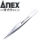 安力士牌（ANEX）进口精密不锈钢尖头直嘴镊子No.200元器件夹持 强力型120mm