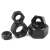 柴霸 外六角螺母8.8级螺母黑色碳钢外六角螺帽 M16(100个/包) 一包价 