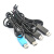 PL2303HX TA CH340G USB转TTL升级模块FT232下载刷机线USB转串口 CH340芯片版本(1条)