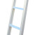 兴航发 XHF-LKBD15 铝合金宽邦单直梯子 1.5米加厚铝合金单梯1米-4米可选择承重100KG加宽踏板便携铝工程梯