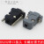 RS232/485插头 COM口 PLC 焊接头DB9公头 2排九针串口头 DB9母头 单个半金公头