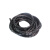 黑白缠绕管包线管电线保护套pe绕线管螺旋束线管收纳理线电源 白色Φ16(5米)