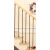 灵镁楼梯实木扶手玻璃卡槽阳台飘窗家用栏杆复式楼梯开槽烤漆木 一套6根+一米扶手