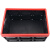 海斯迪克 HK-845 塑料折叠收纳箱 多功能储物盒整理箱  42*28.7*23.5黑色小号